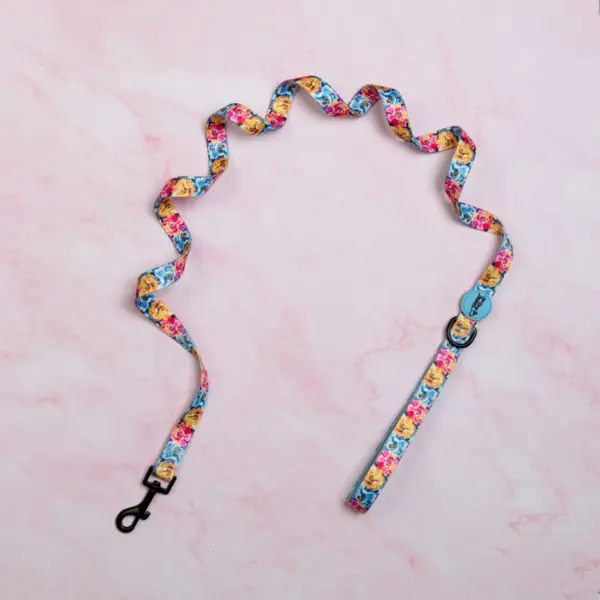 Dog Lead Where Flowers Bloom