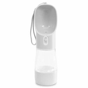 Dog Water Bottle with Treat Container