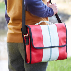 Fire Hose Messenger Bag