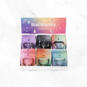 Myga Bead Bracelet Display - 48 Units